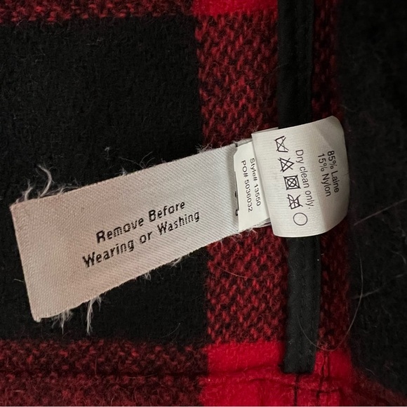 Buffalo Check Shacket sz 10 - Picture 6 of 7